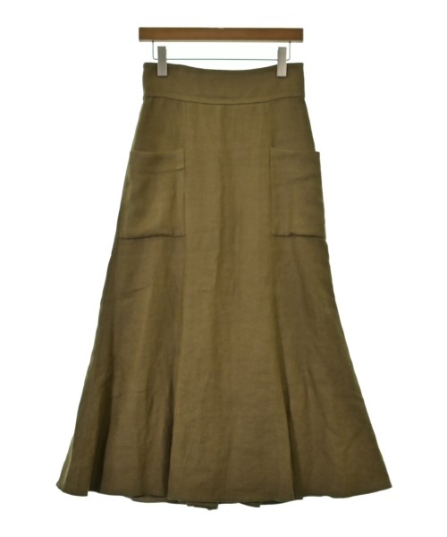 Drawer(ドロワー)ロング・マキシ丈スカート 茶 サイズ:38(M位)/2200676249095