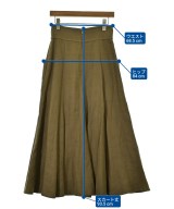 Drawer（ドロワー）ロング・マキシ丈スカート 茶 サイズ:38(M位) レディース/2200676249095
