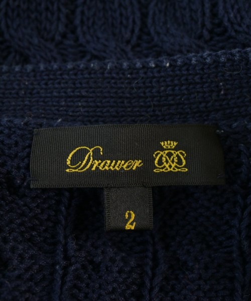 Drawer（ドロワー）カーディガン 紺 サイズ:-(L位) レディース/2200676329056