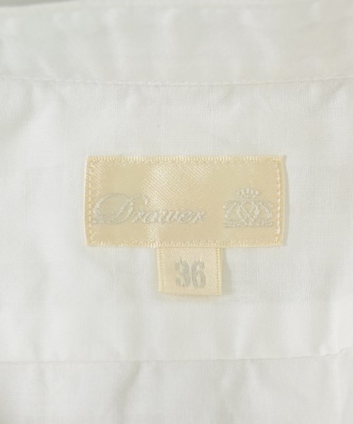 Drawer（ドロワー）ブラウス 白 サイズ:36(S位) レディース/2200690933048