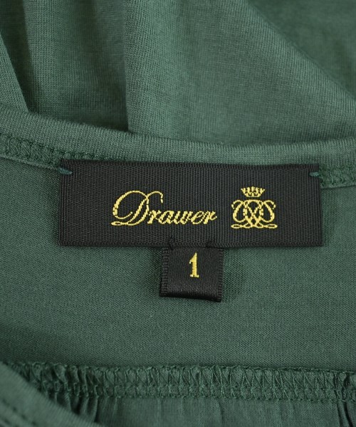 Drawer（ドロワー）Tシャツ・カットソー 緑 サイズ:2(M位) レディース/2200690650020