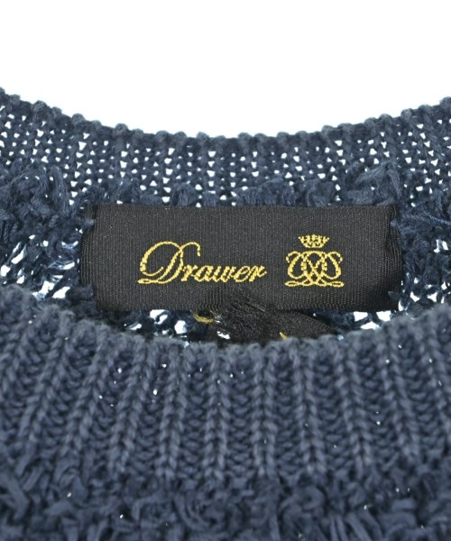 Drawer（ドロワー）ニット・セーター 紺 サイズ:1(S位) レディース/2200690650105