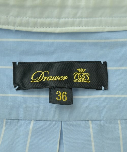 Drawer（ドロワー）ブラウス 青 サイズ:36(S位) レディース/2200691128047