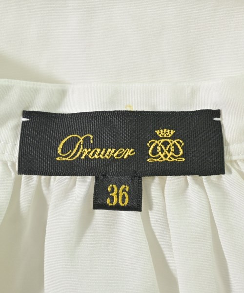 Drawer（ドロワー）カジュアルシャツ 白 サイズ:36(S位) レディース/2200696397080