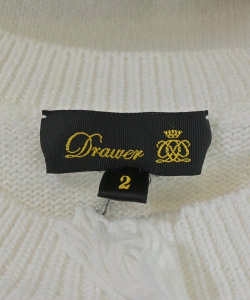 Drawer（ドロワー）ベスト 白 サイズ:2(M位) レディース/2200602987206