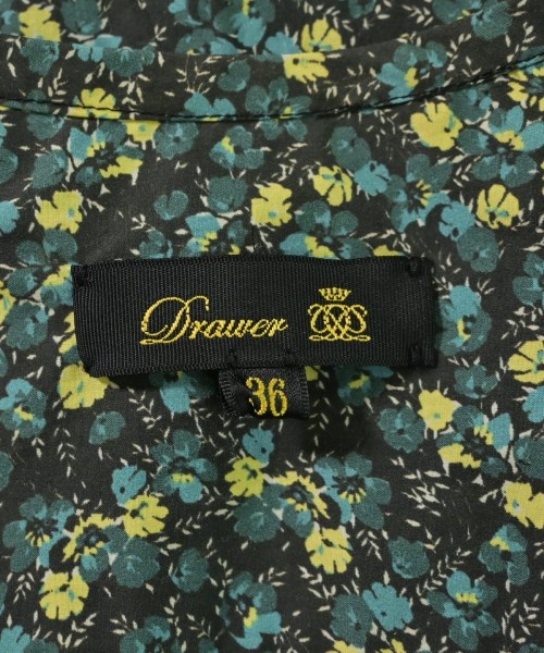 Drawer（ドロワー）ブラウス 黒 サイズ:36(S位) レディース/2200695513030
