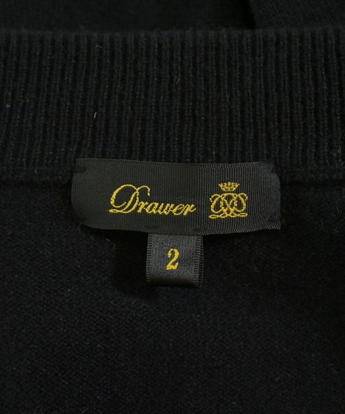 Drawer（ドロワー）カーディガン 黒 サイズ:2(M位) レディース/2200697936608