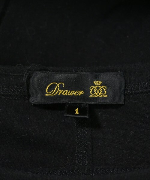 Drawer（ドロワー）Tシャツ・カットソー 黒 サイズ:1(S位) レディース/2200698994201