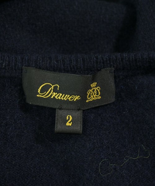 Drawer（ドロワー）ニット・セーター 紺 サイズ:2(M位) レディース/2200695983048