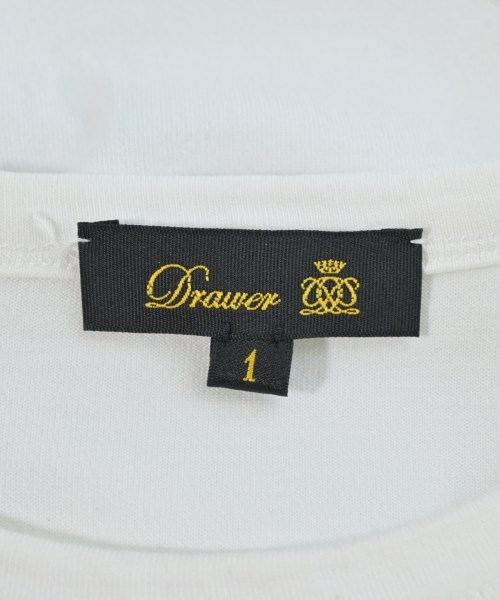 Drawer（ドロワー）Tシャツ・カットソー 白 サイズ:1(S位) レディース/2200696437038
