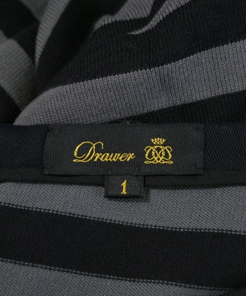 Drawer（ドロワー）Tシャツ・カットソー 黒 サイズ:1(S位) レディース/2200696437083