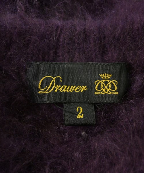 Drawer（ドロワー）ニット・セーター 紫 サイズ:2(M位) レディース/2200701718060