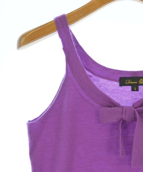 Drawer（ドロワー）ベスト/ノースリーブ 紫 サイズ:1(S位) レディース/2200647209097