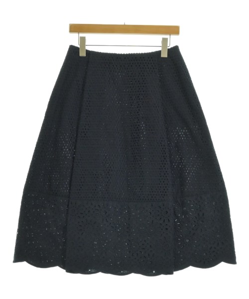 Drawer(ドロワー)ロング・マキシ丈スカート 紺 サイズ:38(M位)/2200655022190