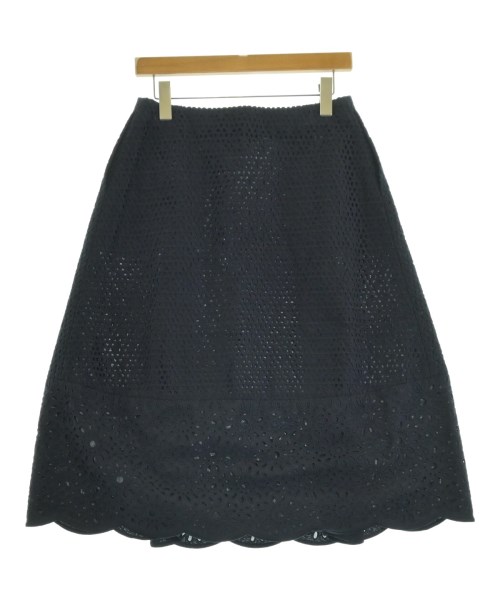 Drawer（ドロワー）ロング・マキシ丈スカート 紺 サイズ:38(M位) レディース/2200655022190