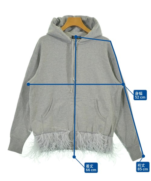 Drawer（ドロワー）パーカー グレー サイズ:F レディース/2200647729076