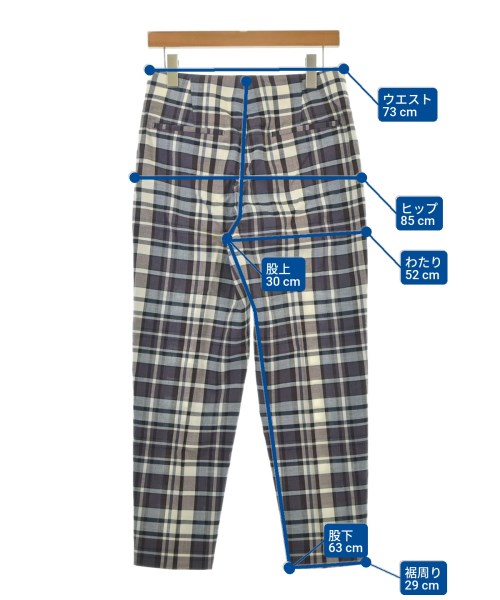 Drawer（ドロワー）スラックス 紫 サイズ:36(S位) レディース/2200656209026