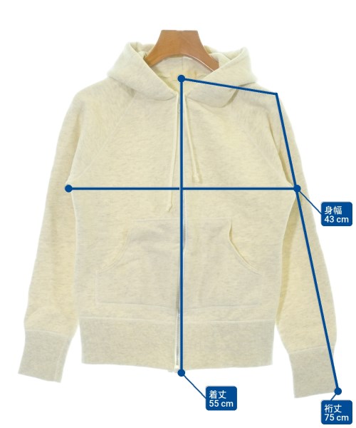 Drawer（ドロワー）パーカー 白 サイズ:2(M位) レディース/2200656209088