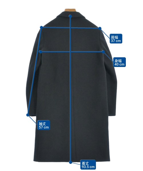 Drawer（ドロワー）コート 黒 サイズ:36(S位) レディース/2200656343065