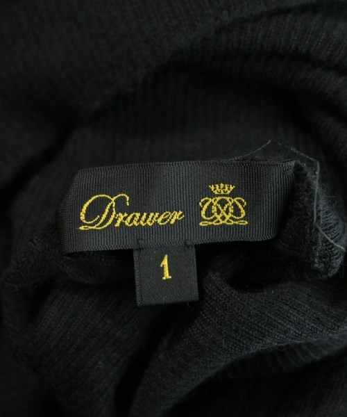 Drawer（ドロワー）ニット・セーター 黒 サイズ:1(S位) レディース/2200658257148