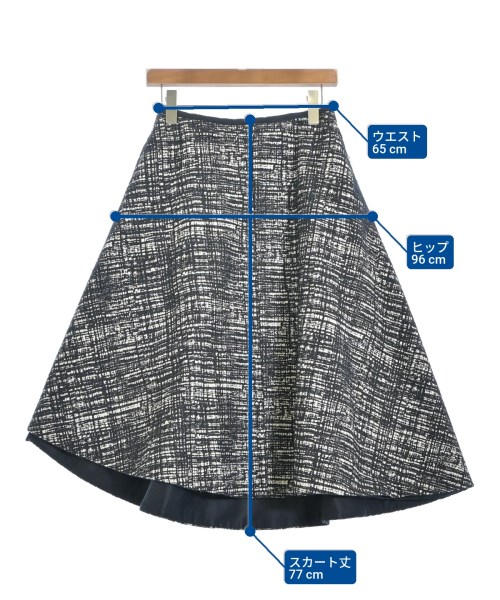 Drawer（ドロワー）ロング・マキシ丈スカート 紺 サイズ:36(S位) レディース/2200658257322