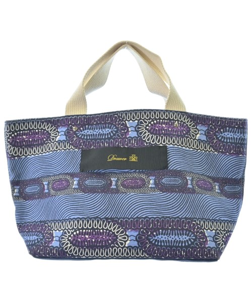 Drawer(ドロワー)トートバッグ 青 サイズ:-/2200661746042