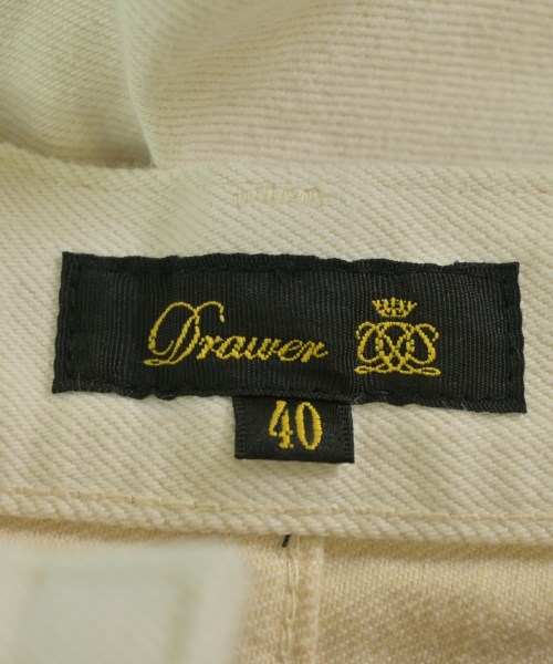 Drawer（ドロワー）デニムパンツ 白 サイズ:40(M位) レディース/2200707998091