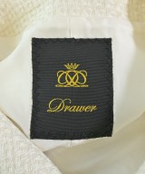 Drawer（ドロワー）ノーカラージャケット 白 サイズ:F レディース/2200710917010