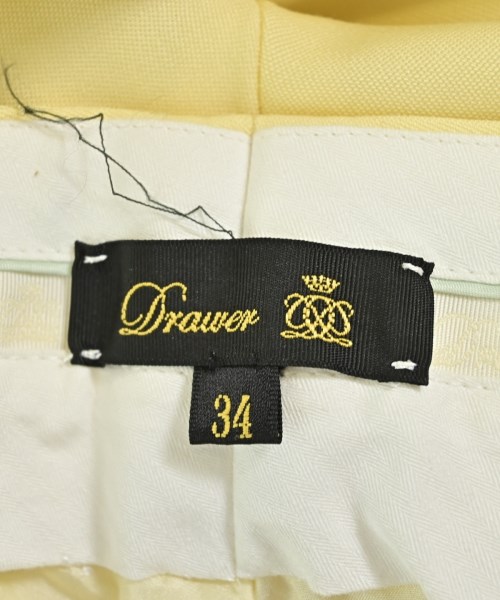 Drawer（ドロワー）スラックス 黄 サイズ:34(XS位) レディース/2200713484021
