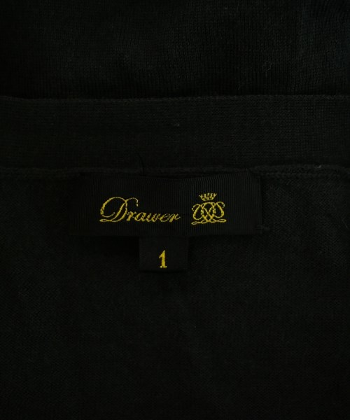 Drawer（ドロワー）カーディガン 黒 サイズ:1(S位) レディース/2200714813127