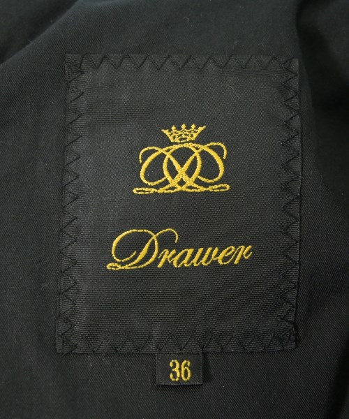 Drawer（ドロワー）ダウンコート 黒 サイズ:36(S位) レディース/2200714391021