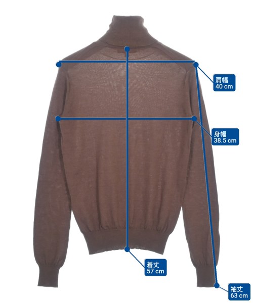 Drawer（ドロワー）ニット・セーター 茶 サイズ:1(S位) レディース/2200639258065