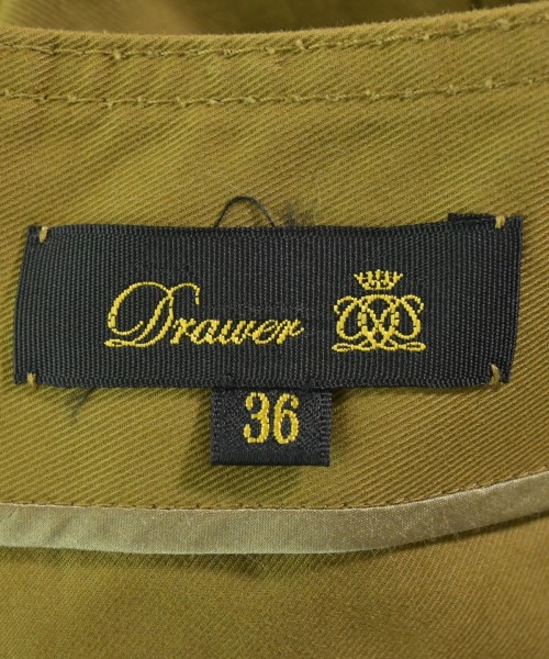 Drawer（ドロワー）ロング・マキシ丈スカート カーキ サイズ:36(S位) レディース/2200638706048