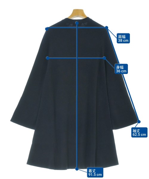 Drawer（ドロワー）ワンピース 紺 サイズ:2(M位) レディース/2200638706079