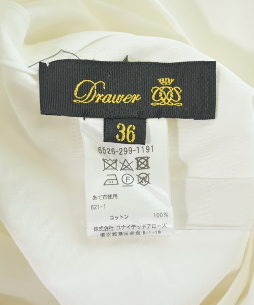 Drawer（ドロワー）ワンピース 白 サイズ:36(S位) レディース/2200647914045