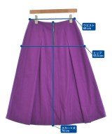 Drawer（ドロワー）ロング・マキシ丈スカート 紫 サイズ:36(S位) レディース/2200639266060