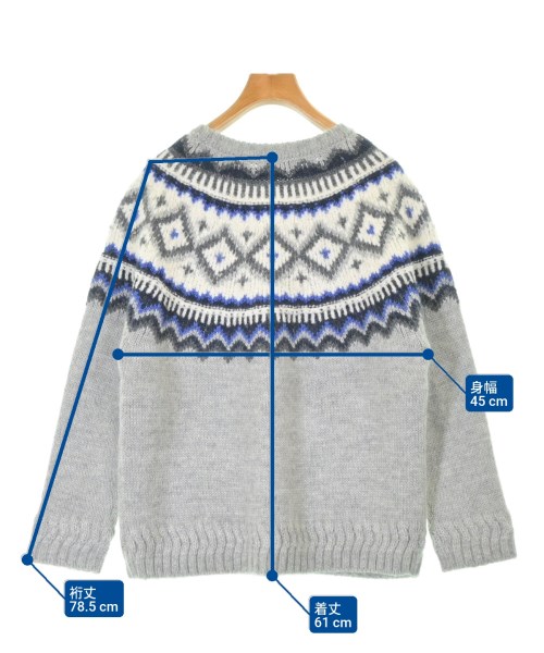 Drawer（ドロワー）ニット・セーター グレー サイズ:F レディース/2200650098022