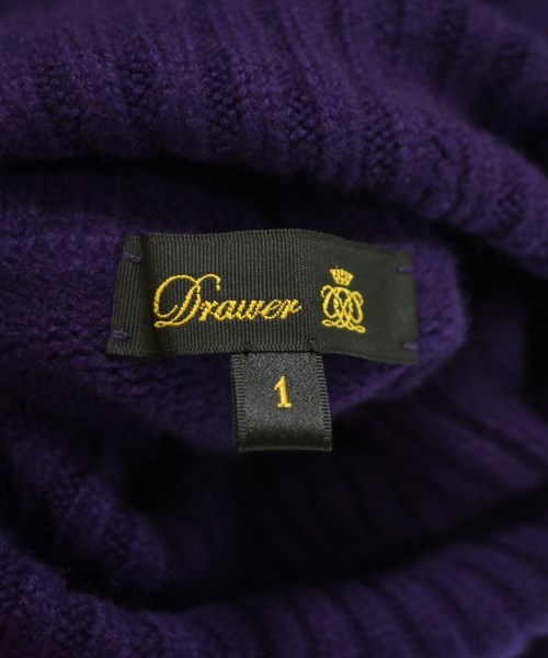 Drawer（ドロワー）ニット・セーター 紫 サイズ:1(S位) レディース/2200646540054