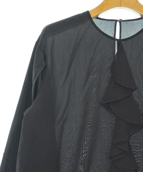 Drawer（ドロワー）ブラウス 黒 サイズ:36(S位) レディース/2200641993329