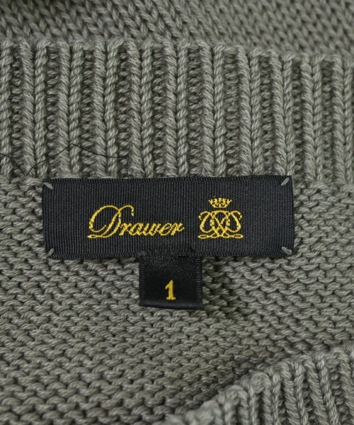 Drawer（ドロワー）ニット・セーター グレー サイズ:1(S位) レディース/2200651483032