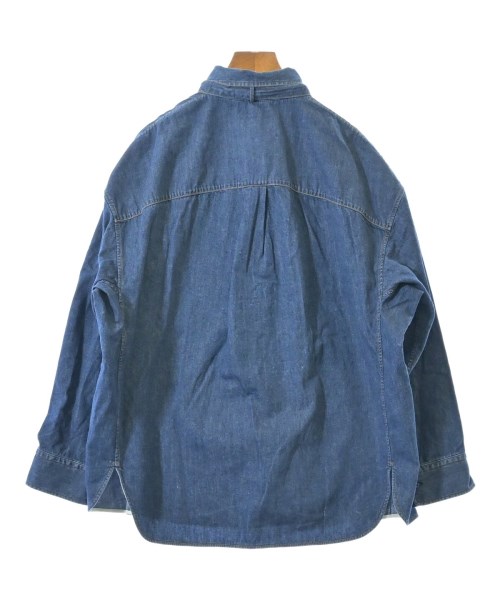 Drawer（ドロワー）カジュアルシャツ 紺 サイズ:36(S位) レディース/2200651736022