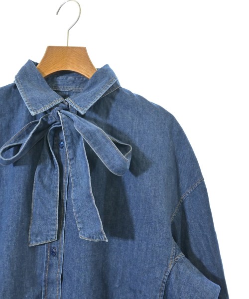 Drawer（ドロワー）カジュアルシャツ 紺 サイズ:36(S位) レディース/2200651736022
