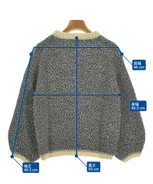 Drawer（ドロワー）ニット・セーター 黒 サイズ:1(S位) レディース/2200647714010