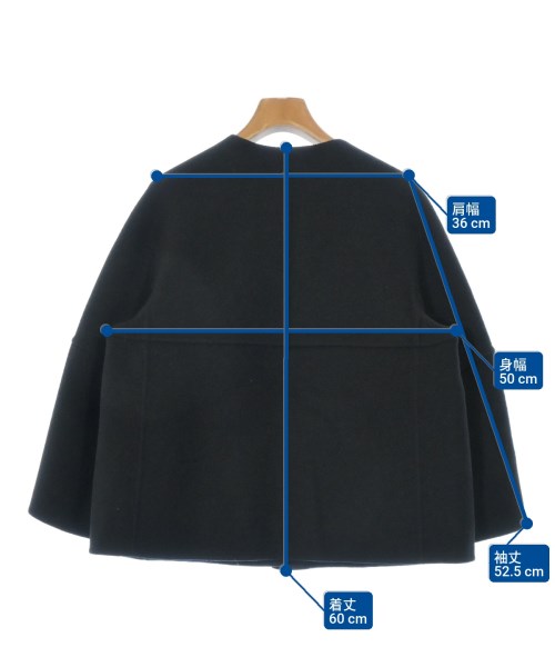 Drawer（ドロワー）カジュアルジャケット 黒 サイズ:36(S位) レディース/2200652853155