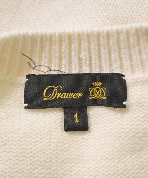 Drawer（ドロワー）ニット・セーター 白 サイズ:1(S位) レディース/2200653109022