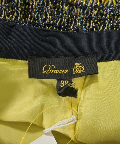 Drawer（ドロワー）ロング・マキシ丈スカート 紺 サイズ:38(M位) レディース/2200653452029