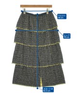 Drawer（ドロワー）ロング・マキシ丈スカート 紺 サイズ:38(M位) レディース/2200653452029