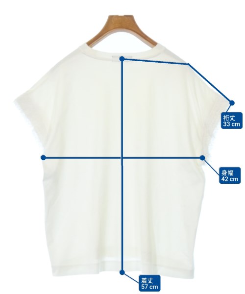 Drawer（ドロワー）ノースリーブ 白 サイズ:1(S位) レディース/2200645188066