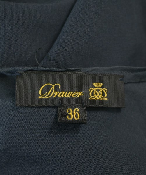Drawer（ドロワー）ブラウス 紺 サイズ:36(S位) レディース/2200702516016