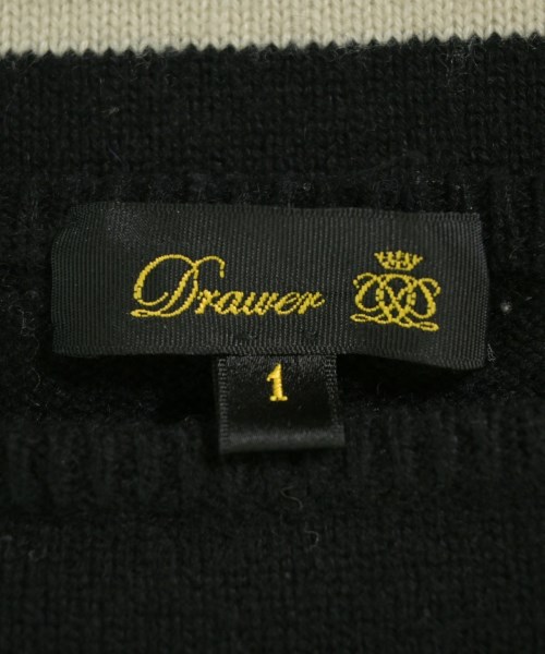 Drawer（ドロワー）ニット・セーター 黒 サイズ:1(S位) レディース/2200706235074